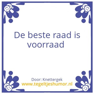 Tegeltje: Fun