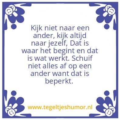 Tegeltje: Beperkt