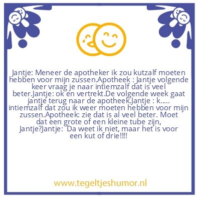 Tegeltje: Intiemzalf