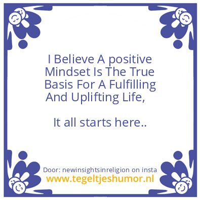 Tegeltje: It all starts here..
