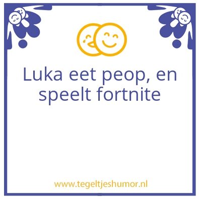 Tegeltje: Kut tegel