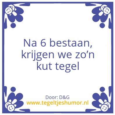 Tegeltje: Heksenketel
