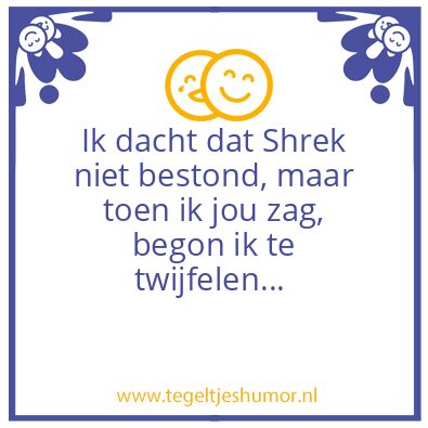 Tegeltje: Diss