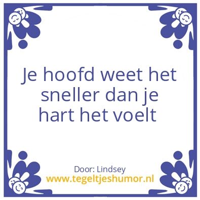 Tegeltje: De waarheid