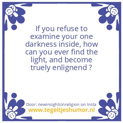 Tegeltje: true beauty starts within !