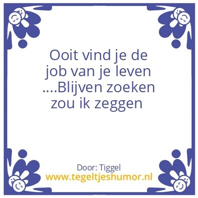 Tegeltje: Tegel