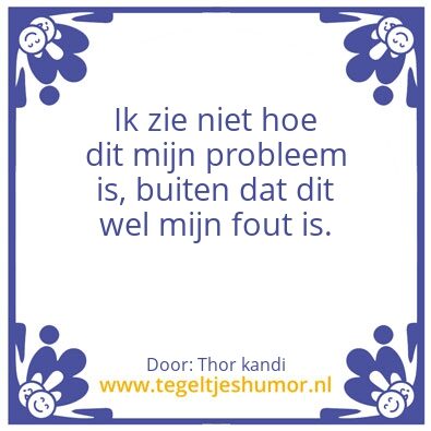 Tegeltje: Tegeltje