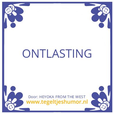 Tegeltje: HEYOKA FROM THE WEST