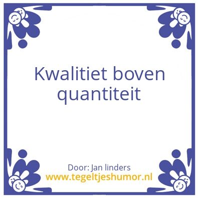 Tegeltje: Jow