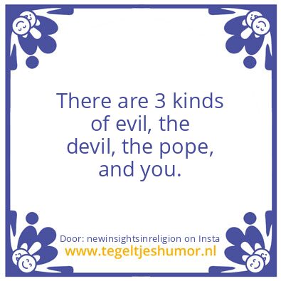 Tegeltje: closer you get to truth