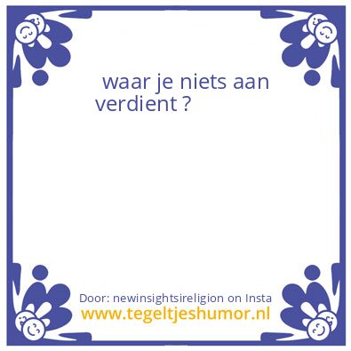 Tegeltje: ja meer mogelijkheden …