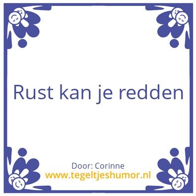 Tegeltje: Maudyâ€™s wijze woorden
