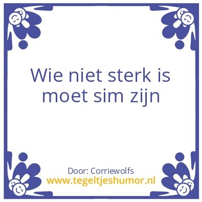 Tegeltje: Tegeltjeshomo