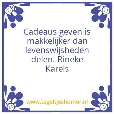 Tegeltje: Tegelwijsheid