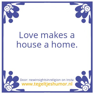 Tegeltje: L O V E