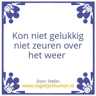 Tegeltje: Melrantaine