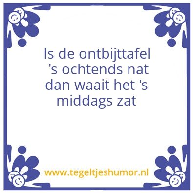 Tegeltje: Wind