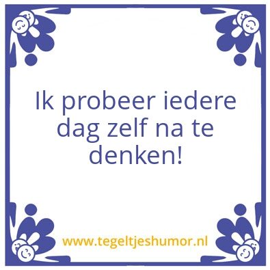Tegeltje: Asscher