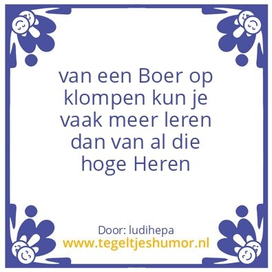 Tegeltje: kabinet
