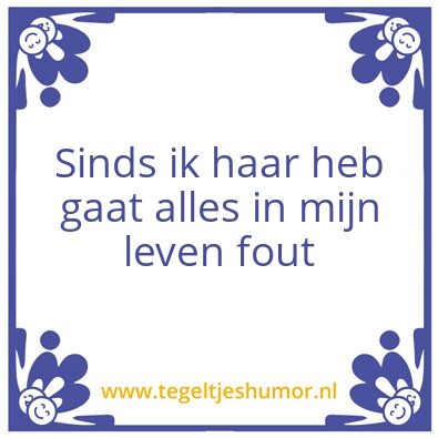 Tegeltje: Mark