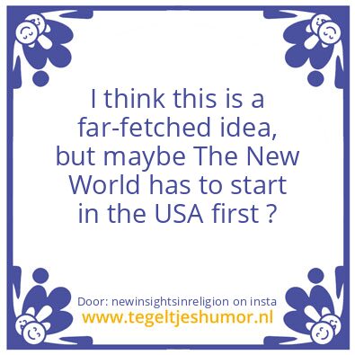 Tegeltje: The New World
