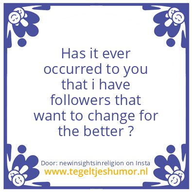 Tegeltje: The Truth.