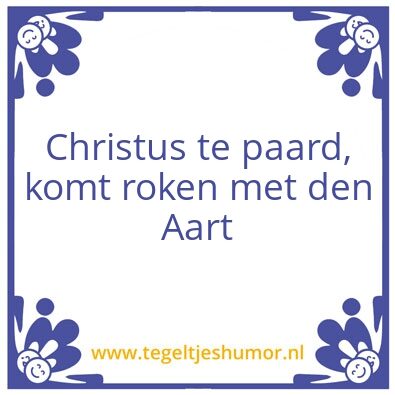 Tegeltje: Aart