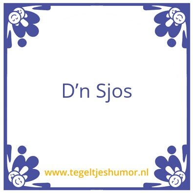 Tegeltje: Jos