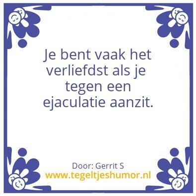 Tegeltje: Ik ben Gerrit