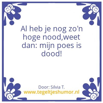 Tegeltje: Silvia