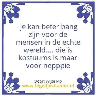 Tegeltje: Quote van de dag