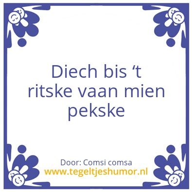 Tegeltje: Linda
