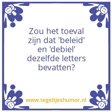 Tegeltje: Zuipschuit