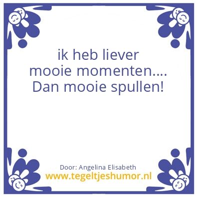Tegeltje: Angelina spreekt…ðŸ˜œ