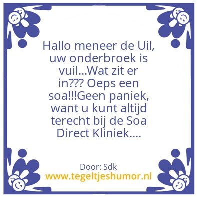 Tegeltje: Sdk