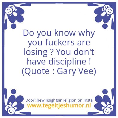 Tegeltje: Overwhelmed by ?