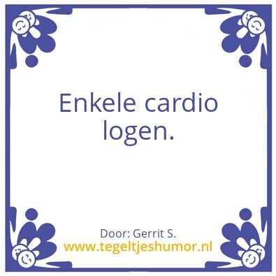 Tegeltje: Ik ben Gerrit.