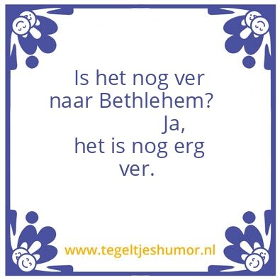 Tegeltje: Bethlehem