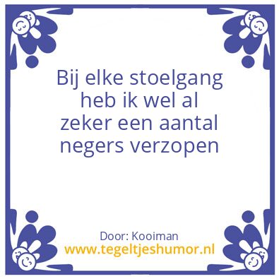 Tegeltje: Dino Kleien