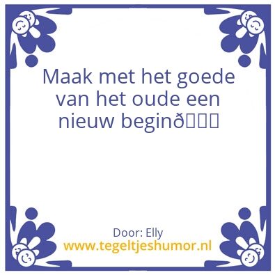 Tegeltje: Wens