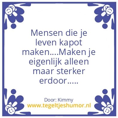 Tegeltje: Kimmy