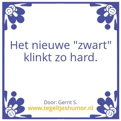 Tegeltje: Ik ben Gerrit.