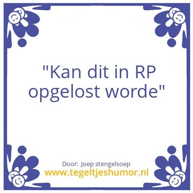 Tegeltje: Tegeltje
