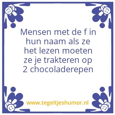 Tegeltje: FFFFFFFFFFFFFFF