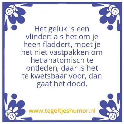 Tegeltje: Couperuswijsheden