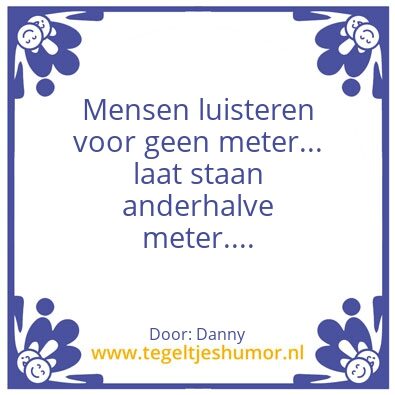 Tegeltje: Danny