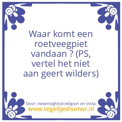 Tegeltje: roet veeg piet