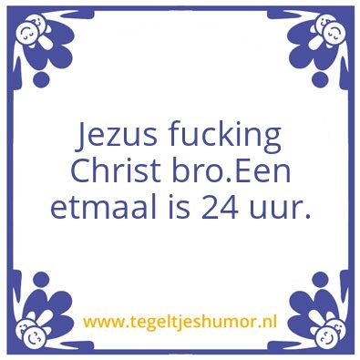 Tegeltje: Etmaal