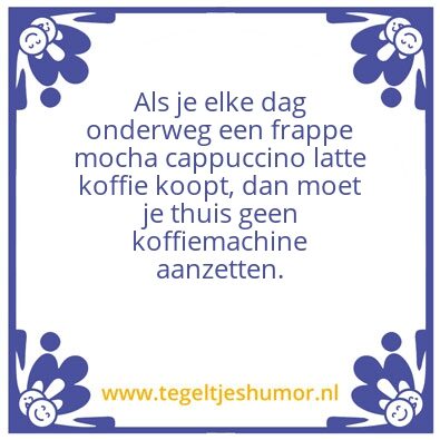 Tegeltje: Energiebesparing