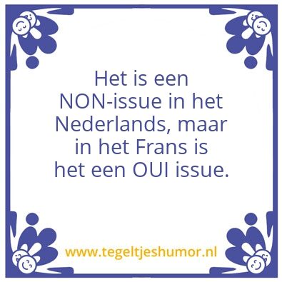 Tegeltje: blah